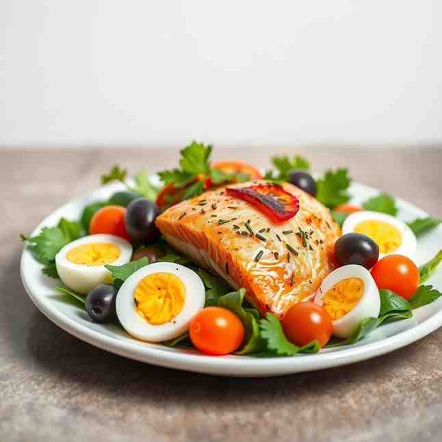 Salmon Niçoise Salad - Easy Weeknight Recipe